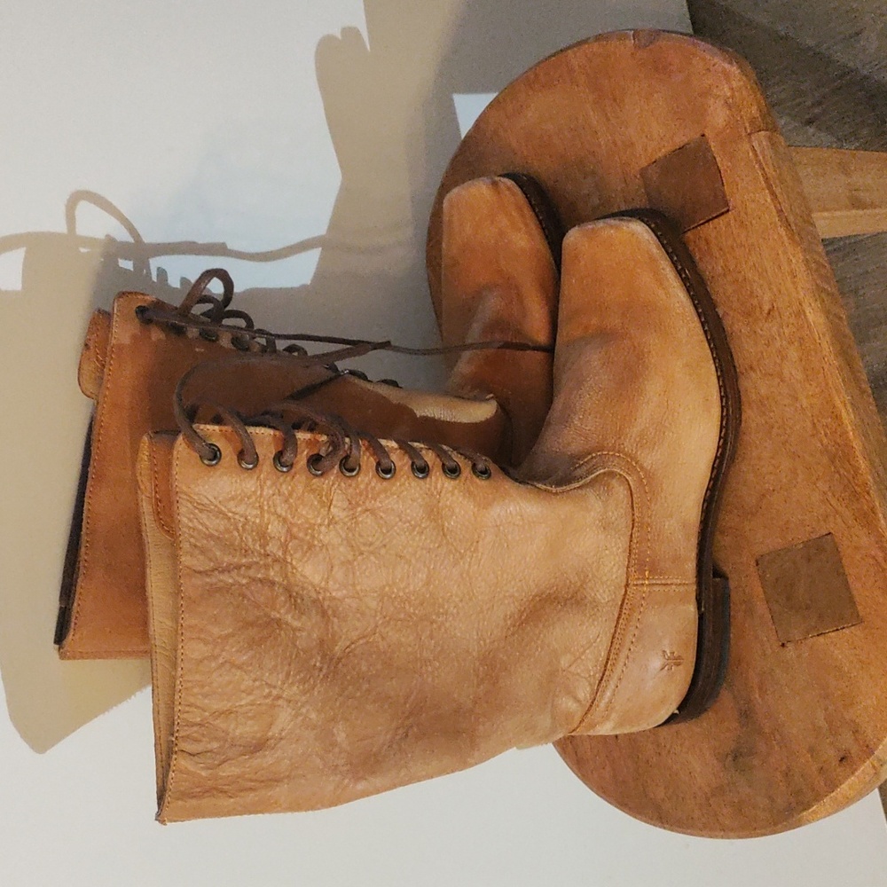 Frye Moto Boots